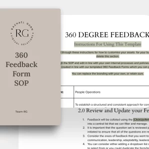 360 Feedback Form SOP