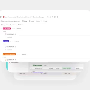 Application Form & Hiring System