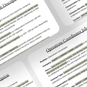 Job Descriptions