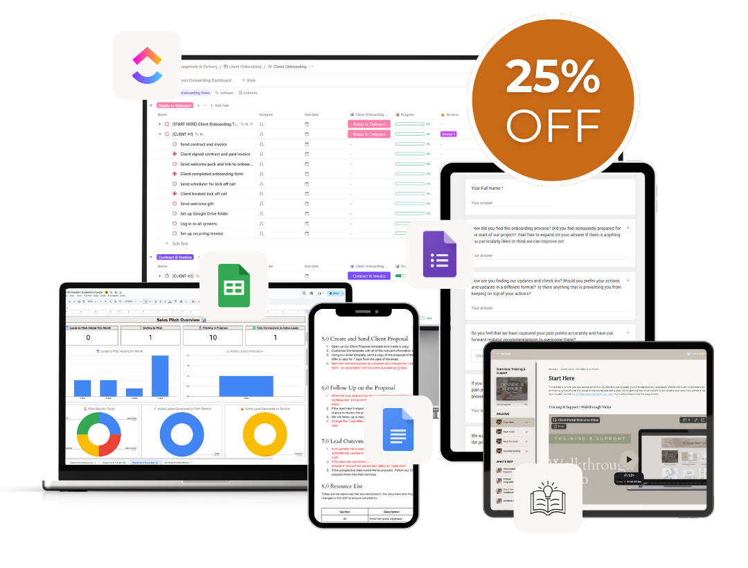 Client Management Bundle Suite | Rachael Gunn